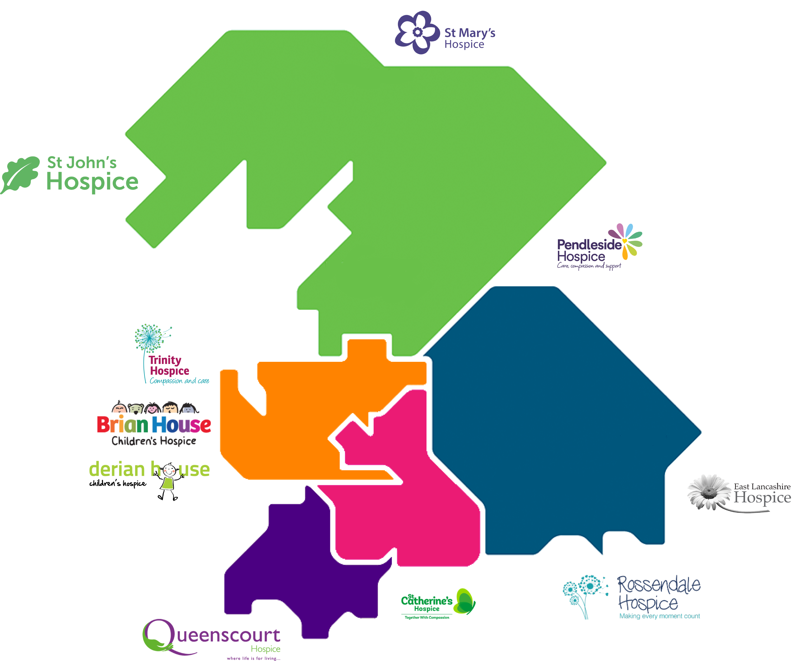 HPCA Hospice Map
